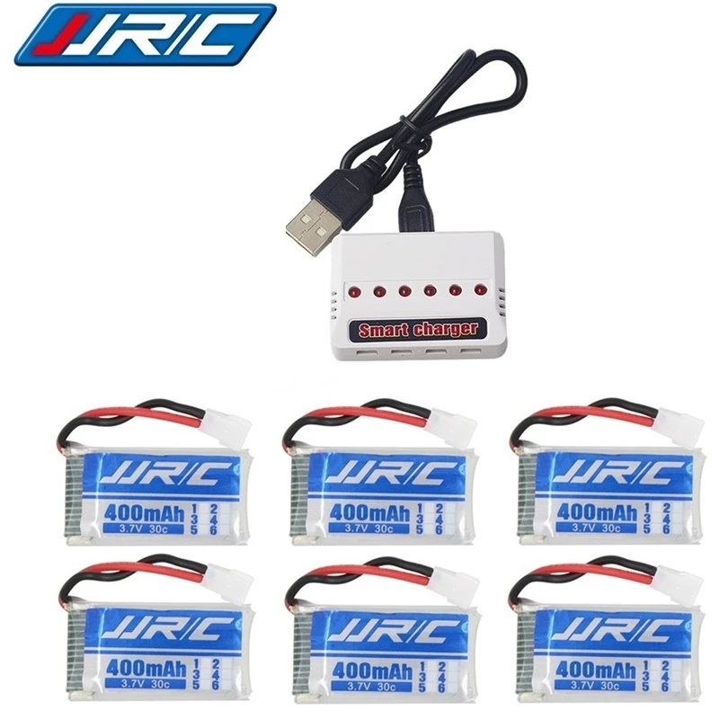 Оригинальный перезаряжаемый аккумулятор 3 7 в 400 мАч 30C для JJRC H31 RC запасные части