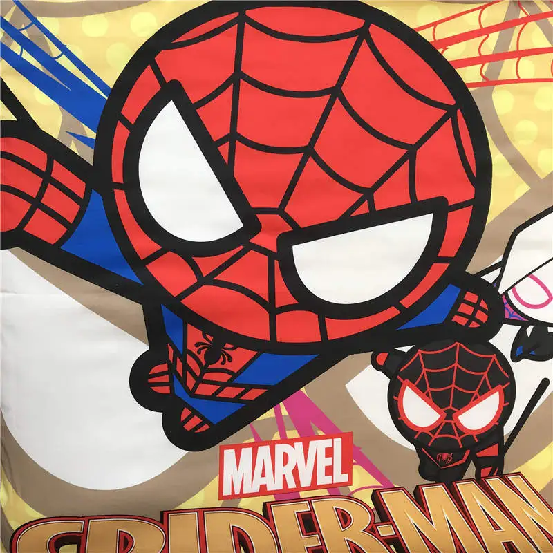 3D Дисней мультфильм Человек-паук постельные принадлежности набор для детей 60x120