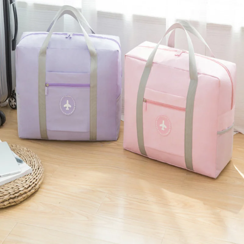 Travel Storage Bag Waterproof Folding Portable Collapsible Trolley Case Clothes Organize Bbag | Дом и сад