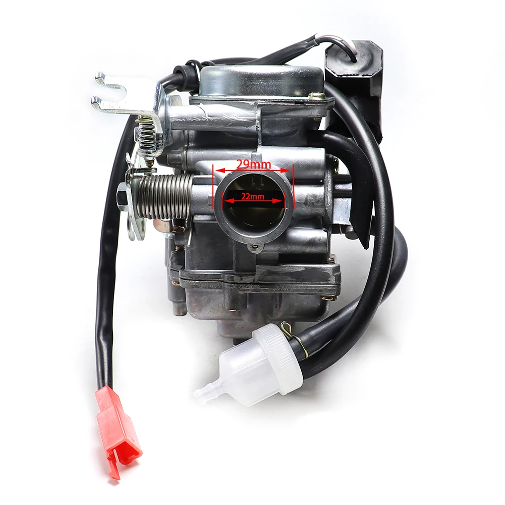 

PD22J 22mm Carbonized Motorcycle Carburetor for China PD22J 50cc 60cc 80cc 100cc 139QMB 139QMA Scooter Moped ATV Kart