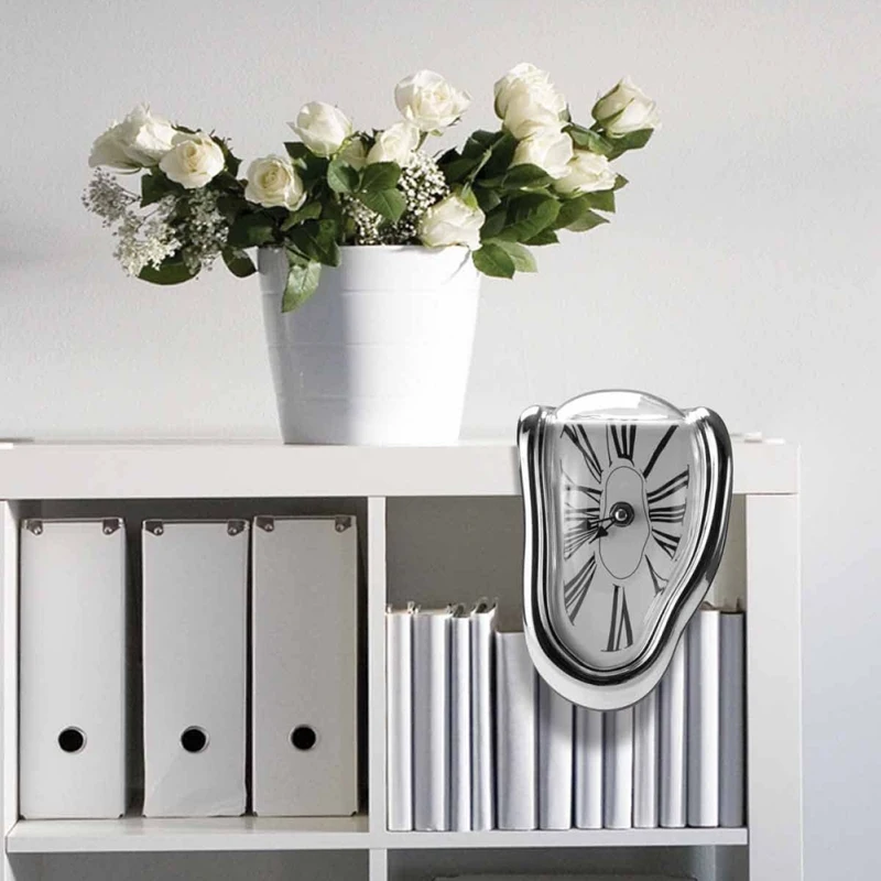 Новые сюрреалистичные деформированные настенные часы в стиле сюрреалиста