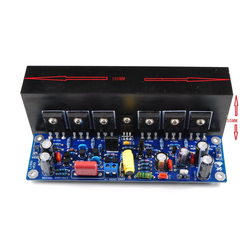 Lusya 2 шт. стерео MOSFET IRFP250 усилитель плата 200 Вт 8R 2-канальный | Электроника