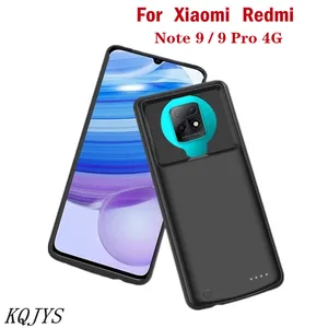 battery charger case for xiaomi redmi note 9 4g external power bank charging cover for redmi note 9 pro 4g battery case free global shipping