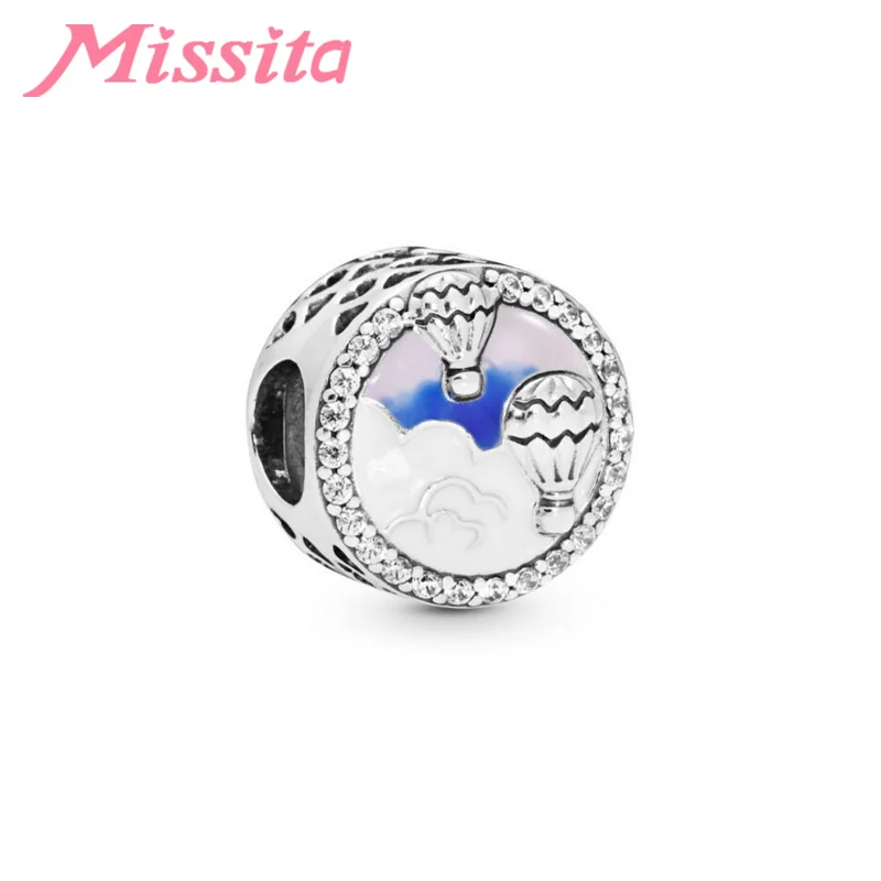 MISSITA воздушный шар шарм подходит для брендовых браслетов и ожерелья изготовления