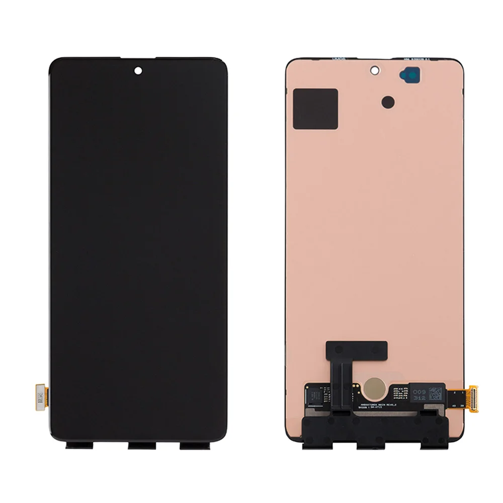 100% Новый оригинальный ЖК дисплей AMOMLED для Samsung A71 2020 A715 A715F экран с сенсорным
