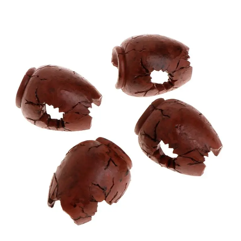 4 шт./компл. чехол для аквариума в виде горшка черепица рептилия игрушки украшение