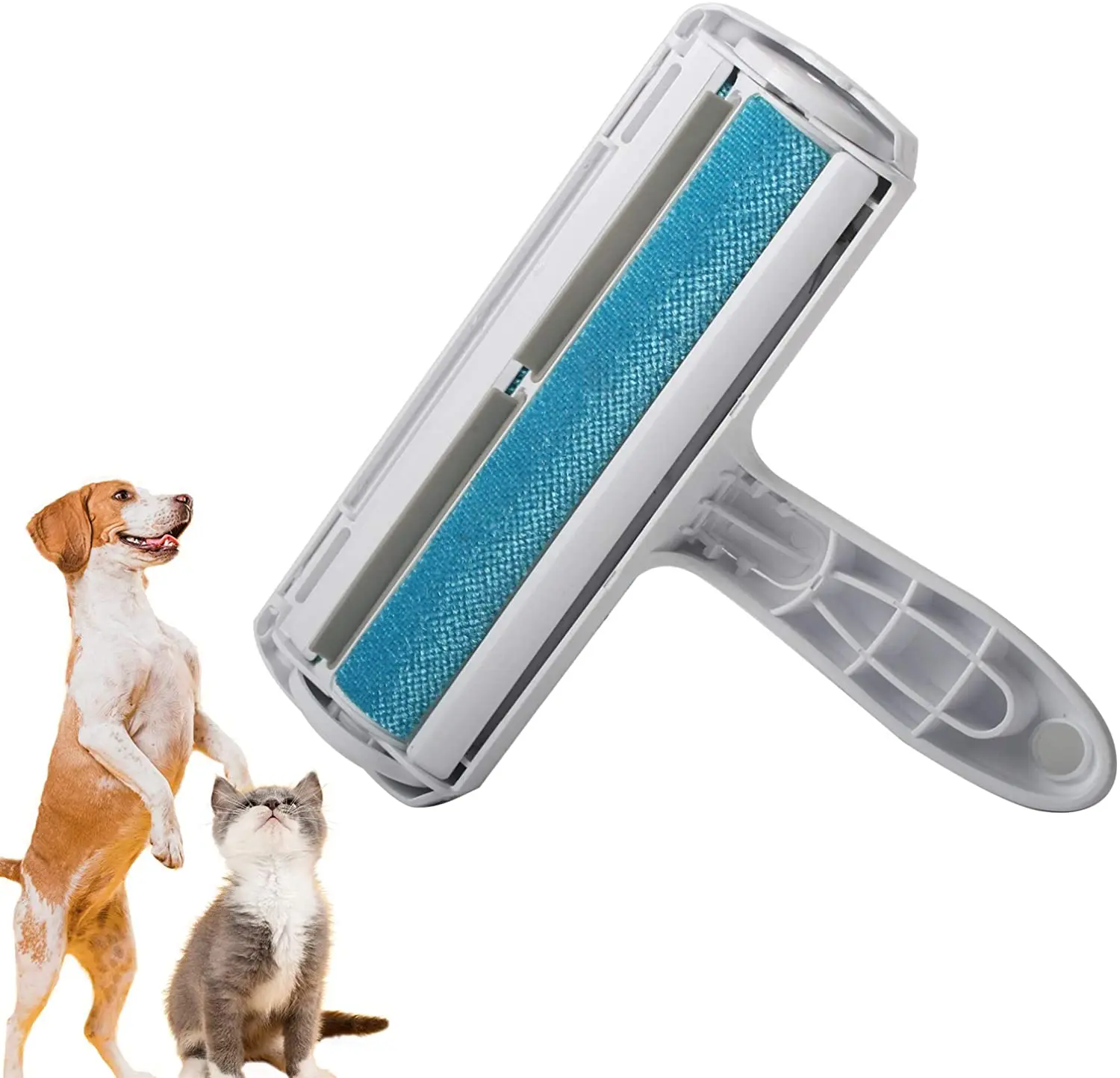 

Шерсть домашних животных роликовый очиститель кисти 2-полосная гребень для кошек собак инструмент для удаления шерсти домашних животных до...