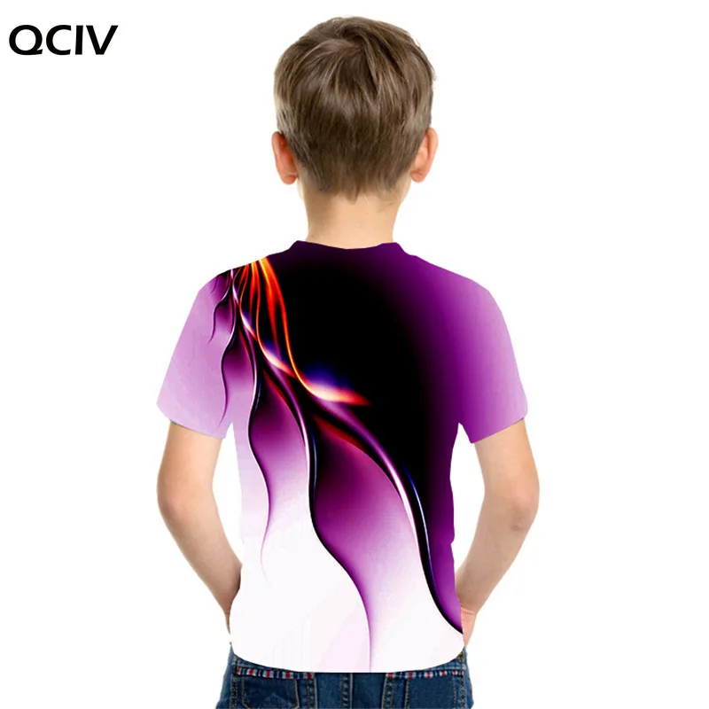 

3D Funny Psychedelic T Shirts Children Hipster Short Sleeve Summer Harajuku Casual Tee Boy Streetwear Funny Printed Girl T shirt