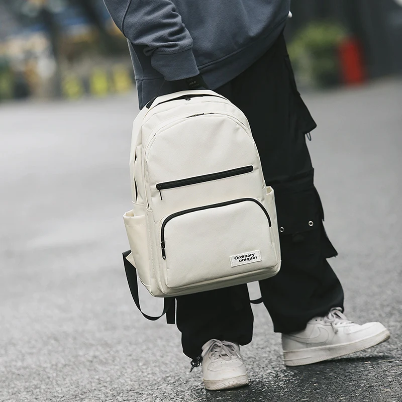 Модный женский рюкзак холщовый для ноутбука школьные сумки девочек-подростков