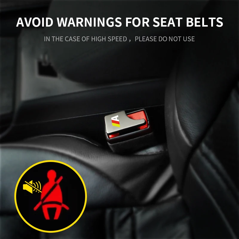 Car Seat Belt Clip Plug Accessories Aluminum Alloy Auto Safety Lock Buckle for Lada Vesta Granta Niva Xray Kalina Priora | Автомобили и