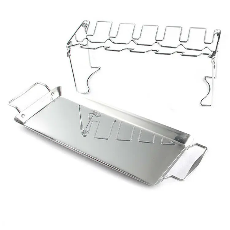 Многофункциональная 14 ячеек для духовки барбекю гриля из нержавеющей стали| |