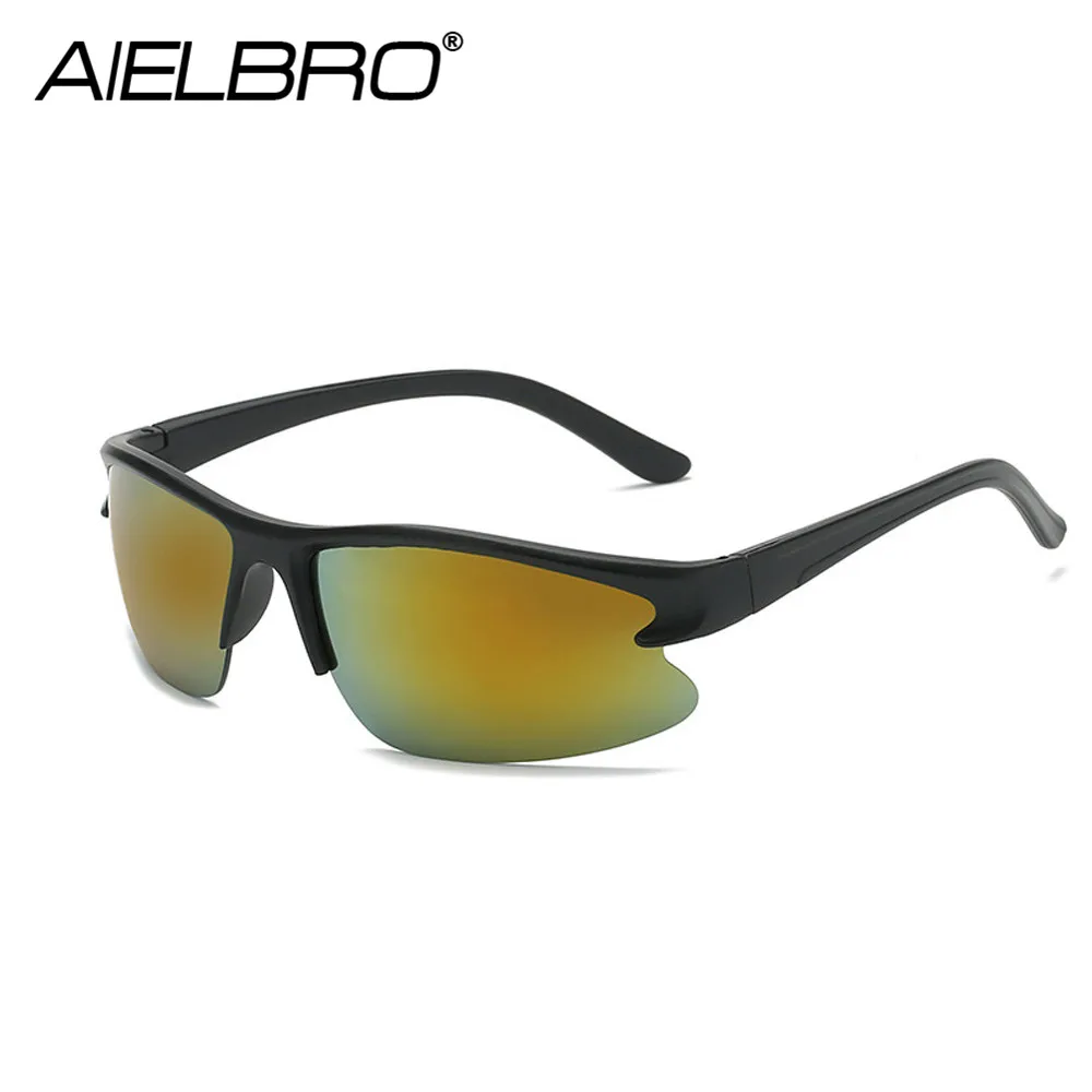 Мужские солнцезащитные очки для рыбалки UV400 спортивные улицы мужские ночного