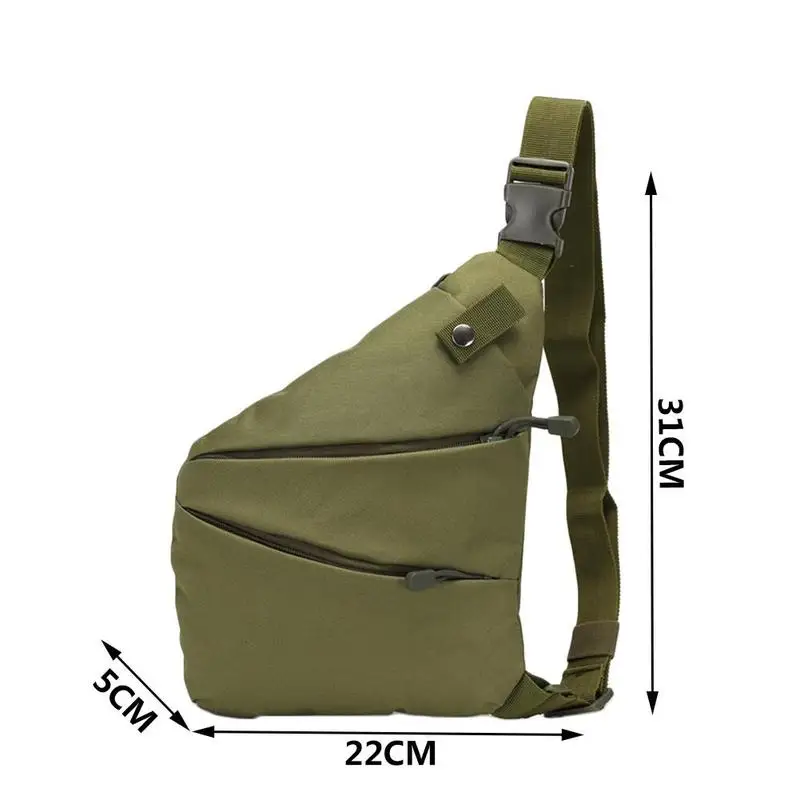 

Outdoor Multi-function Shoulder Bag Cycling Hiking Light Camouflage Crossbody Bag Waterproof Anti-theft Chest Bag