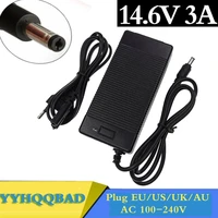 14 4 or 14 6v 3a battery charger for 4s 3 2v 4series lifepo4 battery pack with 3a constant charging current