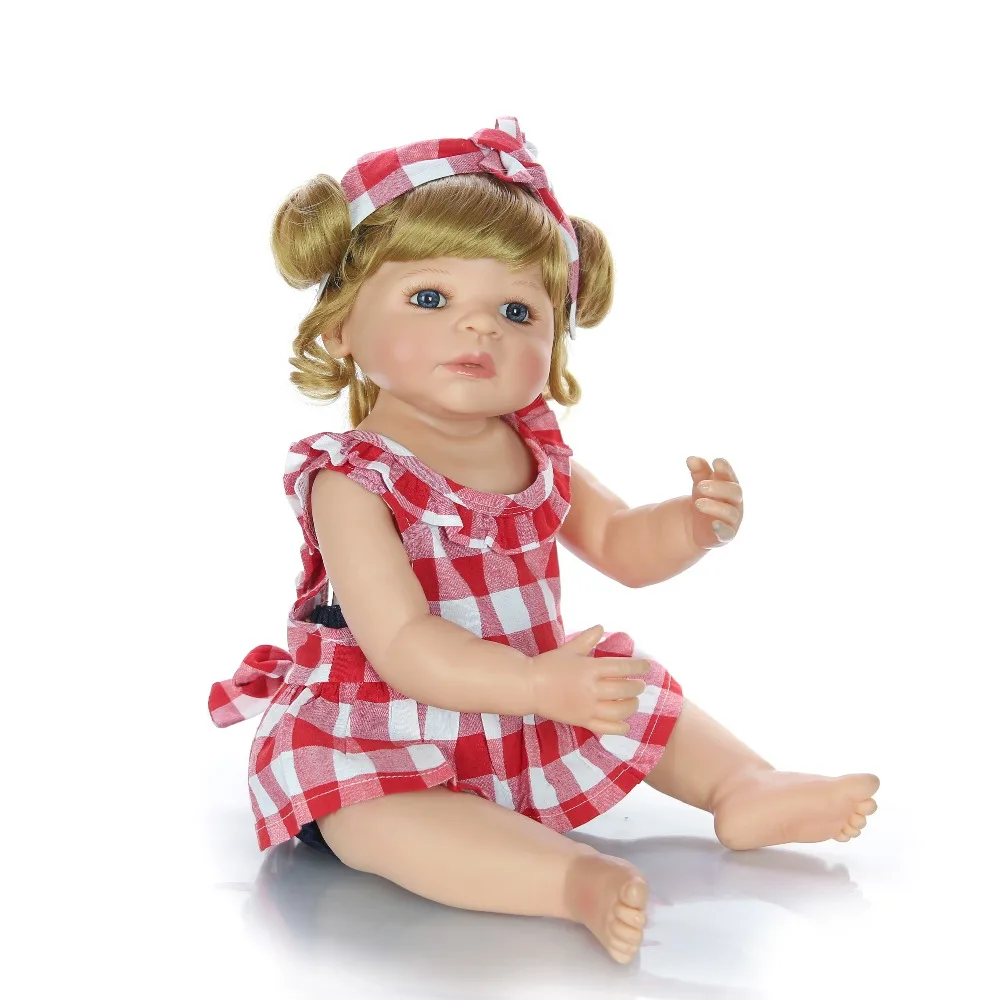 Bebes Reborn doll 57 см полная силиконовая кукла для тела девочка Reborn Baby doll игрушка для ванны Реалистичная новорожденная принцесса NPK Bonecas Menina