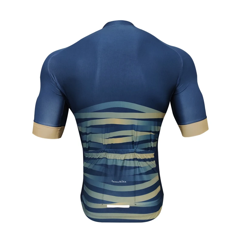 Мужская велосипедная майка Pro Team RUNCHITA быстросохнущая с коротким рукавом для езды