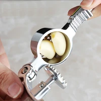 stainless steel garlic press crusher kitchen accessories cooking vegetables ginger squeezer masher handheld ginger mincer tools