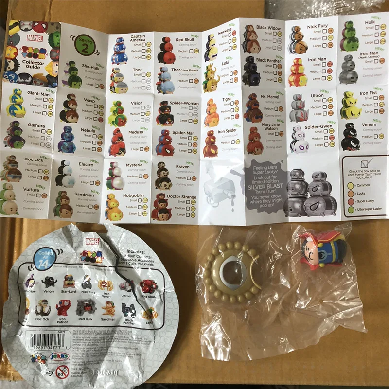 

Disney Avengers TSUM Blind bag Super Hero Action Figure Toys Infinite War Captain America Iron Man Model children Gift Suit