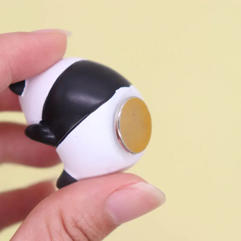 Магнит на холодильник сувенир из Китая панда животное белый черный симпатичный