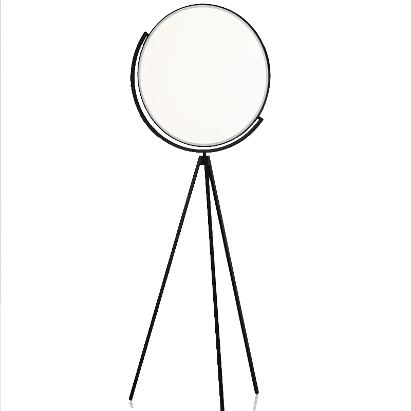 

Nordic minimalist white / black Rotatable living room LED floor lamps living room vertical modern bedroom study lighting