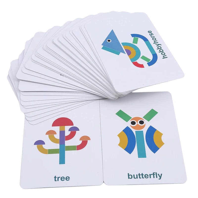 

DIY Jigsaw Puzzles pony animals Wooden Tetris Tangram Puzzles Children Puzzle Jigsaw Puzzle Toys ToysDevelop Baby Intelligence