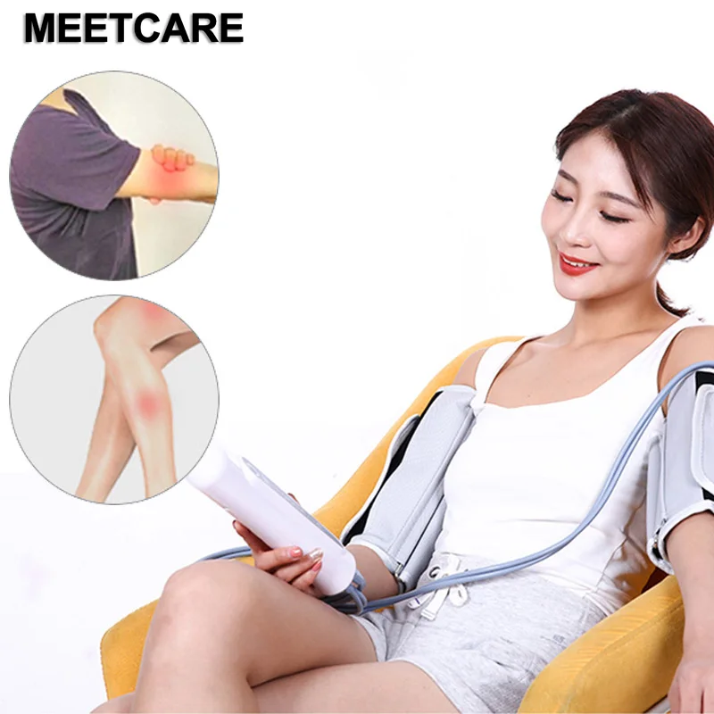 Массажер компрессионный аккумуляторный для икр аппарат циркуляции крови спазма