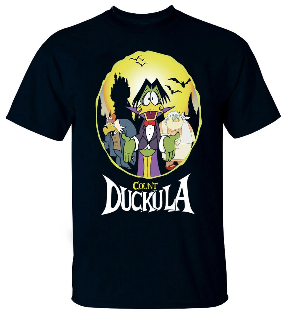 Мультфильм граф duckula V1 ТВ серии 1988 ужас анимированная футболка все размеры S | Отзывы и видеообзор -4000279850462