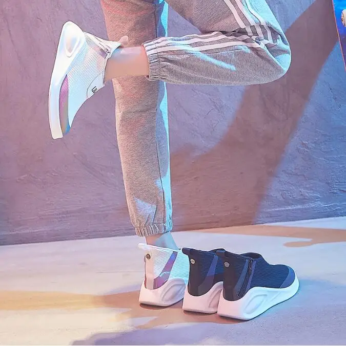 Новинка 2019 года сезон весна Новая женская Вулканизированная обувь модная