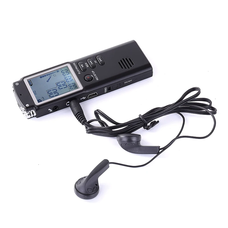 

8GB 16GB 32GB Voice Recorder Pen USB Built-in Microphone Mp3 Player Dictaphone Digital Audio Interview Recorder With VAR/VOR