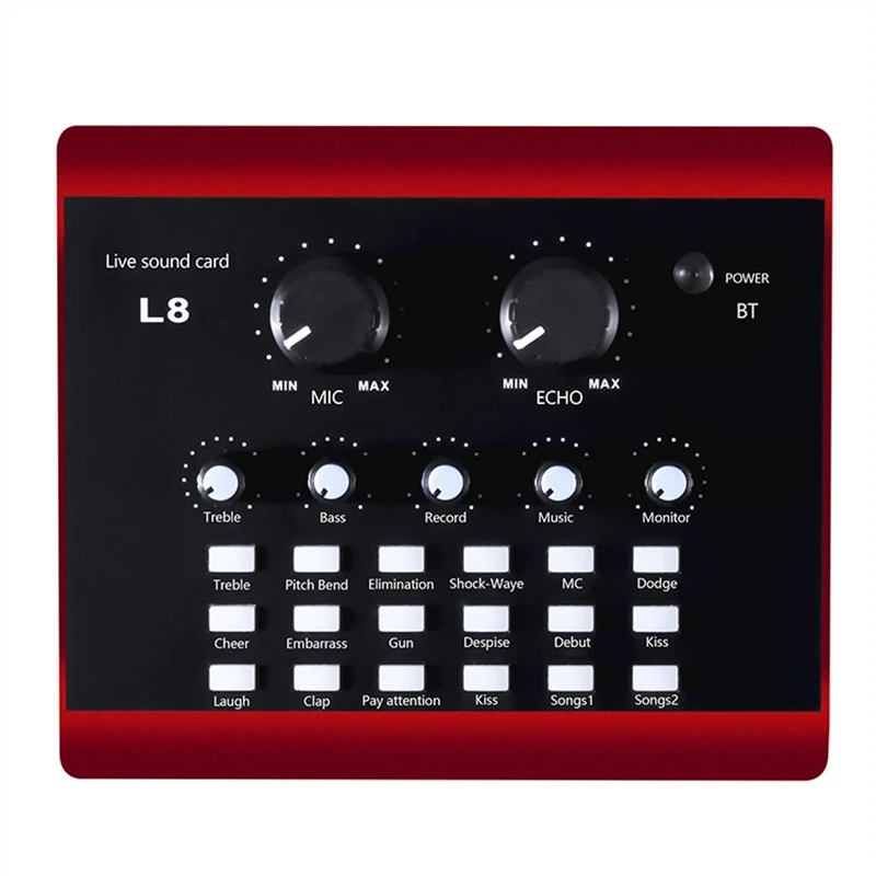 L8 Live Sound Card Voice Changer Device for PS5//Phone/iPad/Computer with Multiple Funny Effect | Компьютеры и офис