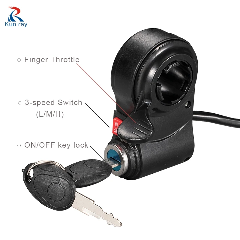 E Bike Thumb Throttle 12V/24V/36V/48V/60V/72V LCD Digital Battery Voltage Display Electric Scooter Finger Multifunction | Спорт и