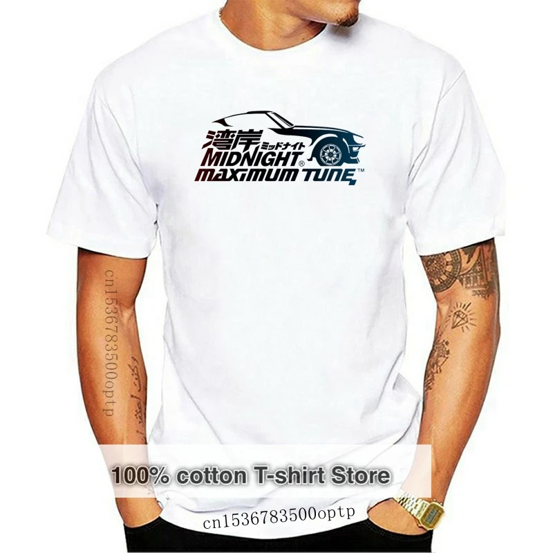 

Новая японская аниме манга Wangan полночная гоночная футболка с максимальной настройкой фильма Fairlady 2019 новая индивидуальная брендовая цифров...