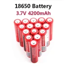 100%. Оригинал. Brc18650.аккумулятор de.litio.3.7V.voltios.4200mah.recargable.de.Li-ion для elban. Potenza. linterna.