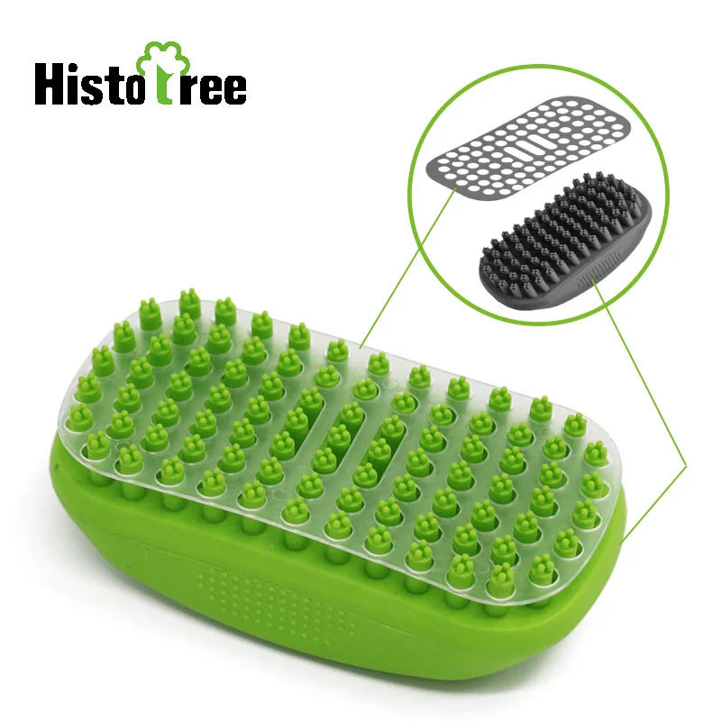 

Pet bath massage brush dog bath massage comb cleaning beauty tools to float brush bath brush dog supplies dog products