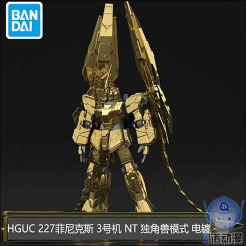 Bandai 58087 HGUC 227 1/144 Phoenix 3rd машина NT Единорог режим обшивки ПВХ сборка модель куклы