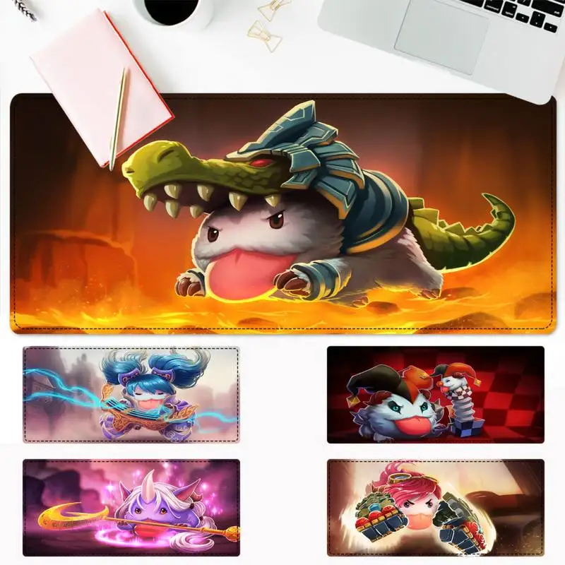 

Factory Direct LOL Poro Mouse Pad Gamer Keyboard Maus Pad Desk Mouse Mat Game Accessories For Overwatch