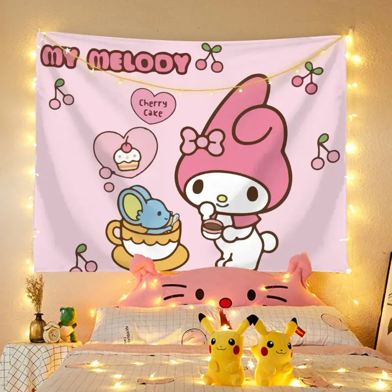 

Милая настенная мандала, милое украшение для комнаты, для спальни, подвесная ткань, сетчатый красный гобелен