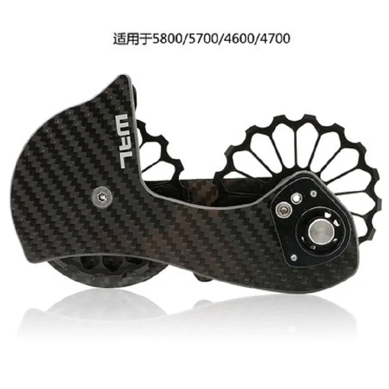 SD1S BLACK 17T велосипедный керамический подшипник Jockey шкив колеса SARM углеродное волокно CNC задний переключатель направляющая для 5800 6800 R8000 groupset - Цвет: SD1S BLACK
