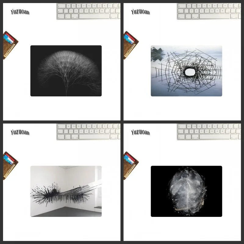 

Mairuige Artistic Personality Creation Small Size Mouse Pad Rubber Non-slip Exquisite Table Mat