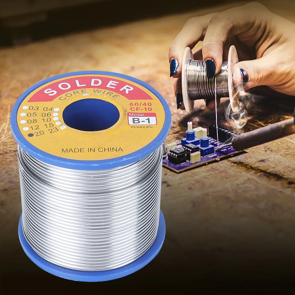 

Premium Soldering Wire 60/40 2%Flux Tin Lead 0.5~2mm Rosin Core Soldering Wire Reel
