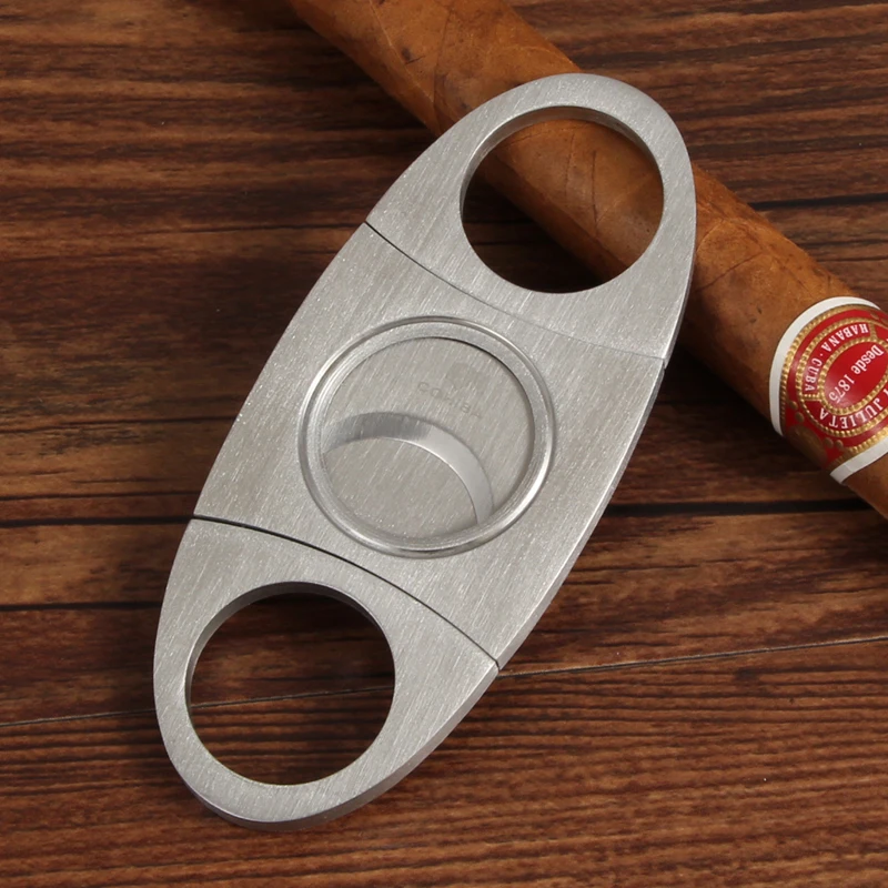 Металлический нож для сигар COHIBA карманный ремешок из нержавеющей стали резки