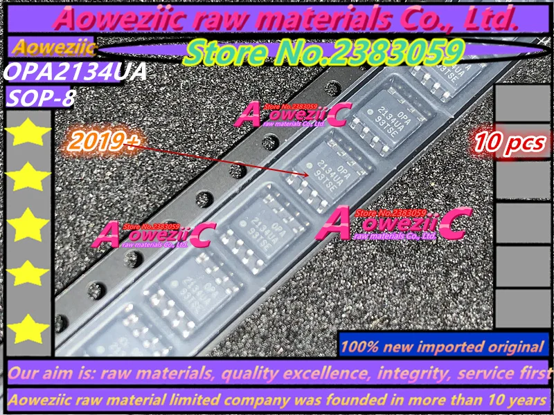 Aoweziic 2019 + 100 новый импортный оригинальный OPA2132PA OPA2132UA OPA2134PA OPA2134UA Двойной Рабочий
