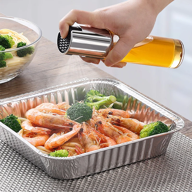 

BBQ Baking Oil Spray Bottle Olive Oil Vinegar Water Gravy Grill BBQ Sprayer Kitchen Seasoning Dispenser