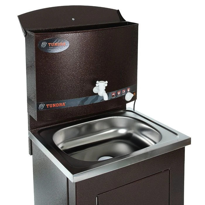 Умывальник TUNDRA с мойкой из нержавеющей стали EVN 1250 Вт 15 л. Предметы для дома для ванной комнаты. Для сантехнического оборудования и улучшения санфаянса.