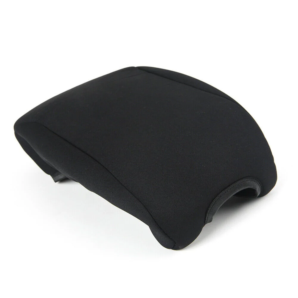 1 * Черный центральный подлокотник коробка мягкий чехол неопрен ткачество коврик