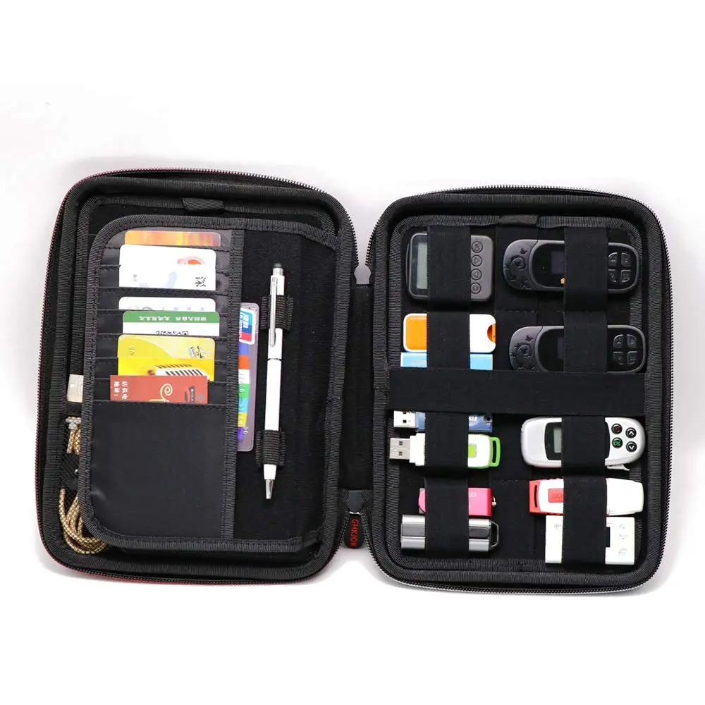 Ударопрочный чехол большой емкости U Disk Shield Cipher Package sd-карта блокировка