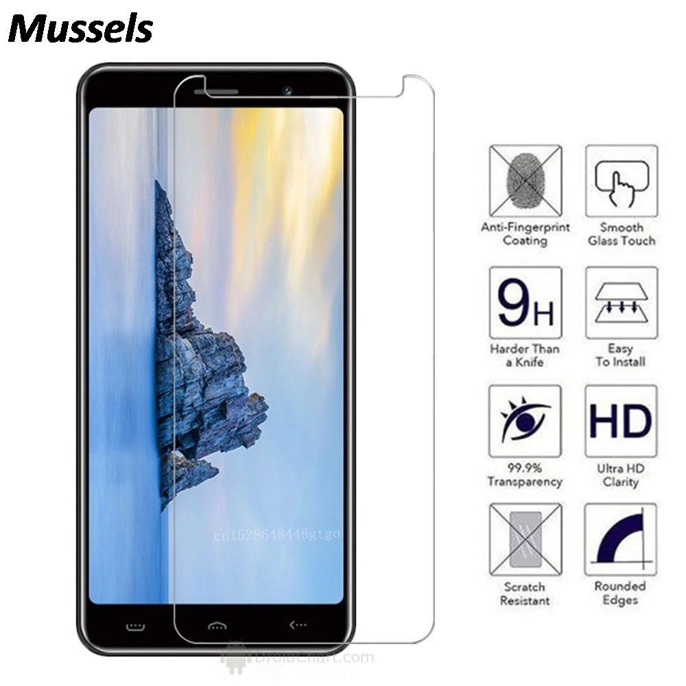 Закаленное стекло 2.5D 9H для телефона S99 S99i C13 C2 C8 S12 S16 HT10 C1 HT16 HT16S S7 Защитная пленка