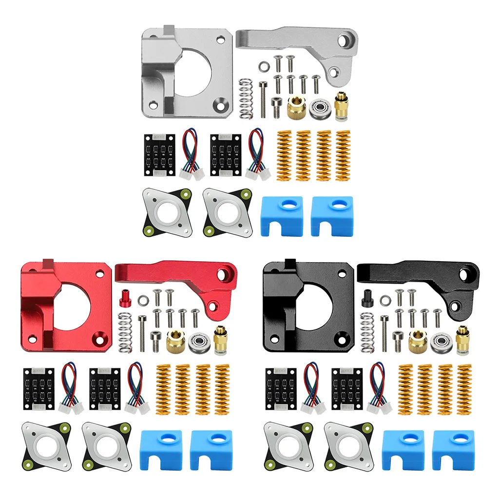 

Upgraded Aluminum MK8 Bowden Extruder 1.75mm Filament for 3D Printer Ender 3/Pro/5/CR-10 CR-10S CR-10 S4/S5 (Right Hang)