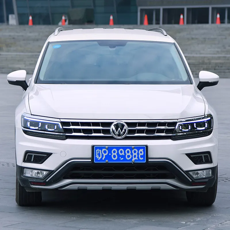 Автомобильные фары в сборе для Volkswagen Tiguan L 2017 2018 bi ксеноновая линзы проектор