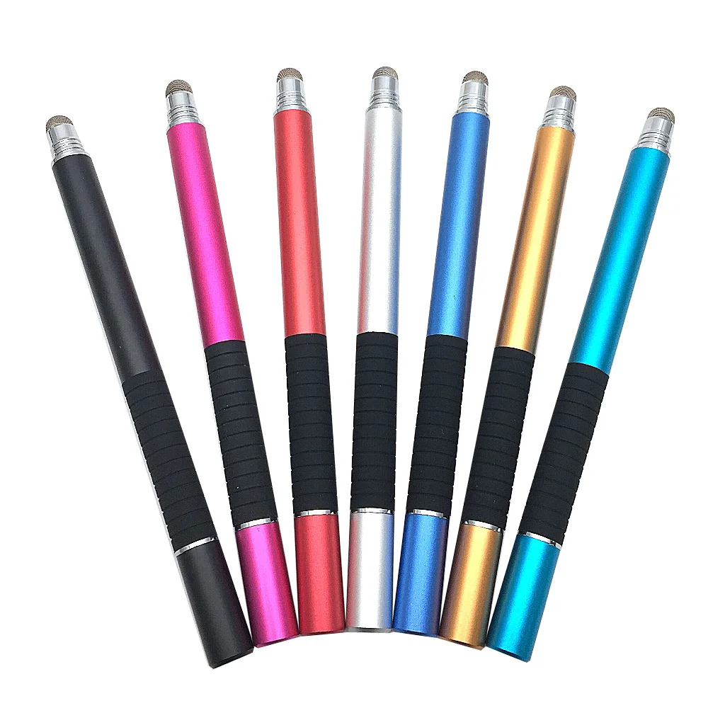 

10Pcs/lot Universal 2 in 1 Stylus Pen Drawing Tablet Capacitive Screen Touch For Ipad Iphone Mobile Android Phone Smart Pencil